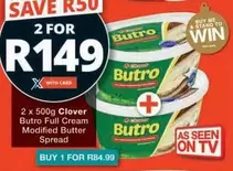 Clover - Butro Full Cream Modified Butter Spread