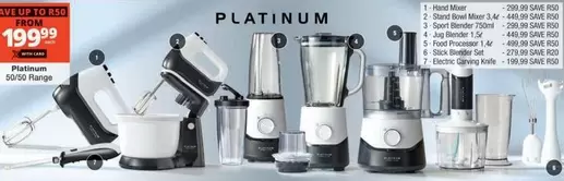 Platinum -  50/50 Range