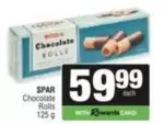 Spar - Chocolate Rolls