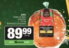 Spar - Tender & Tasty Gammon