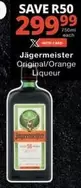 Jagermeister - Original/Orange Liqueur