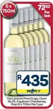 Van Loveren - Pinot Grigio, Cheni No 05, Daydream Chardonnay Pinot 6 x 750ml Per Case