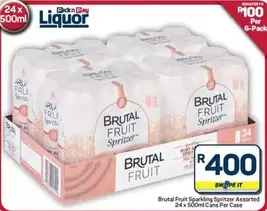Pick n Pay - Fruit Sparkling Spritzer Assorted