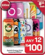 Switch - Energy Drink