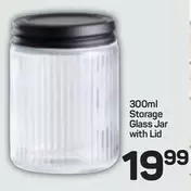 Storage Glass Jar with Lid
