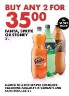 fanta - FANTA, SPRITE OR STONEY