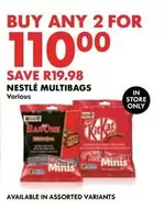 Nestlé - MULTIBAGS