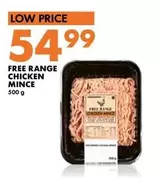 FREE RANGE CHICKEN MINCE