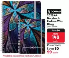 2026 A4 Notebook Fashion Wiro Diary