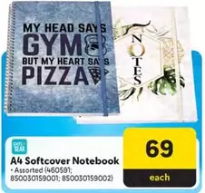 A4 Softcover Notebook