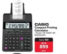 CASIO - Compact Printing Calculator