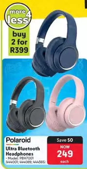 Polaroid - Ultra Bluetooth Headphones