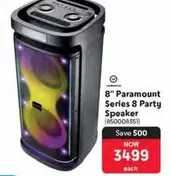 Paramount - 8"  Series 8 Party Speaker