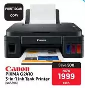 Canon - PIXMA G2410 3-in-1 Ink Tank Printer