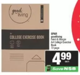 Spar - College Exercise Book