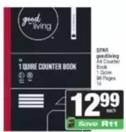 Spar - A4 Counter Book