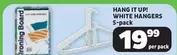 WHITE HANGERS