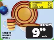 STRIPED DINNER RANGE