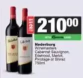 Nederburg - Winemasters Cabernet Sauvignon, Edelrood, Merlot, Pinotage or Shiraz