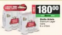 Stella Artois - Premium Lager Cans