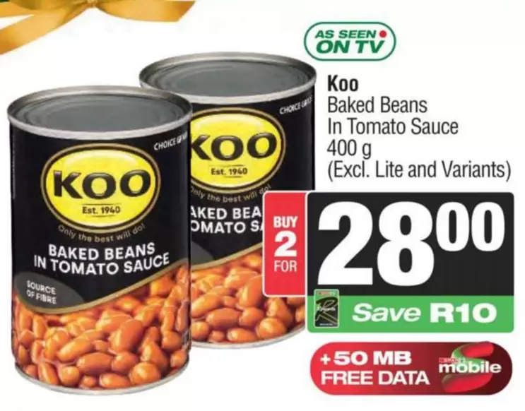 KOO - Baked Beans In Tomato Sauce