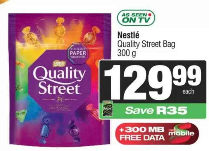 Nestlé - Quality Street Bag