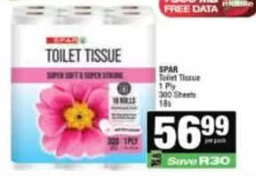 Spar - Toilet Tissue