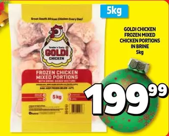 Goldi - CHICKEN FROZEN MIXED CHICKEN PORTIONS IN BRINE