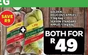 Econo - GOLDEN DELICIOUS APPLES, SEASON STANDARD APPLES