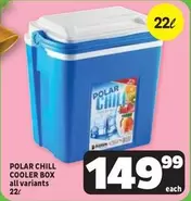Polar - CHILL COOLER BOX
