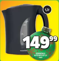 Essentials - AUTO KETTLE 1,7l