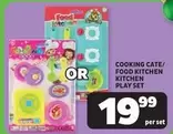 COOKING CATE/ FOOD KITCHEN KITCHEN PLAY SET