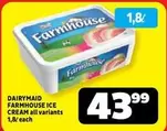 Dairymaid - FARMHOUSE ICE CREAM all variants