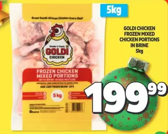 Goldi - CHICKEN FROZEN MIXED CHICKEN PORTIONS IN BRINE