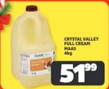 Crystal Valley - FULL CREAM MAAS
