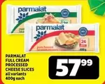 Parmalat - FULL CREAM PROCESSED CHEESE SLICES