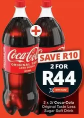 Coca cola - Original Taste Less Sugar Soft Drink