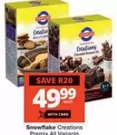 Snowflake - Creations Premix All Variants