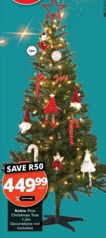 Noble Pine Christmas Tree