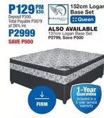 Total - 152cm Logar Base Set