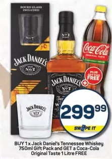 Jack Daniel's - Tennessee Whiskey 750ml Gift Pack