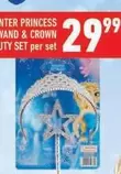 Crown - WINTER PRINCESS WAND & CROWN