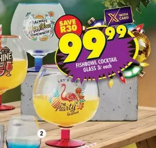 Always - FISHBOWL COCKTAIL GLASS