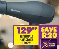 Essentials - HAIRDRYER