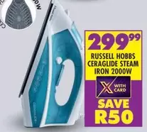 Russell Hobbs - CERAGLIDE STEAM IRON 2000W