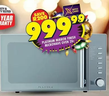 Platinum - MICROWAVE OVEN 20