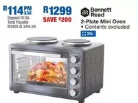 Total - 2-Plate Mini Oven