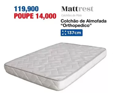 Colchão de Almofada “Orthopedico”