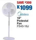 16" Pedestal Fan FS40-16J