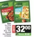 Knorr - Dry Cook in Sauce or Bakes